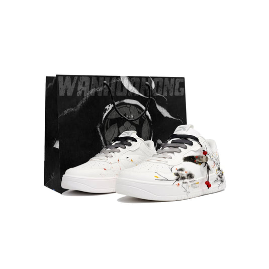 Autumn Brew – Unisex Skateboarding Low-Top Custom Shoes
