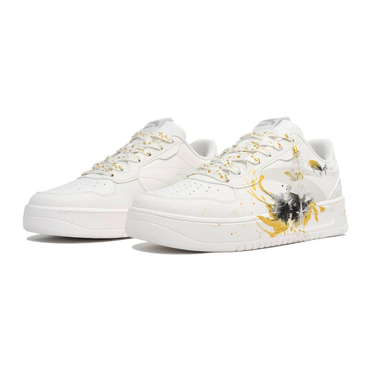 Golden Carp Wishes –Unisex Skateboarding Low-Top Custom Shoes