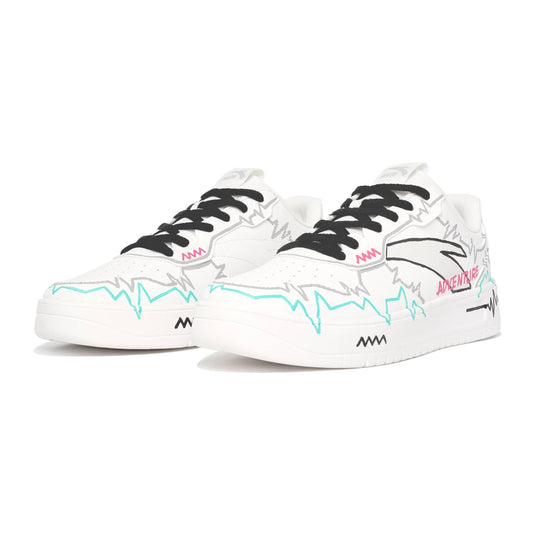 Adventure Chronicles –Unisex Skateboarding Low-Top Custom Shoes