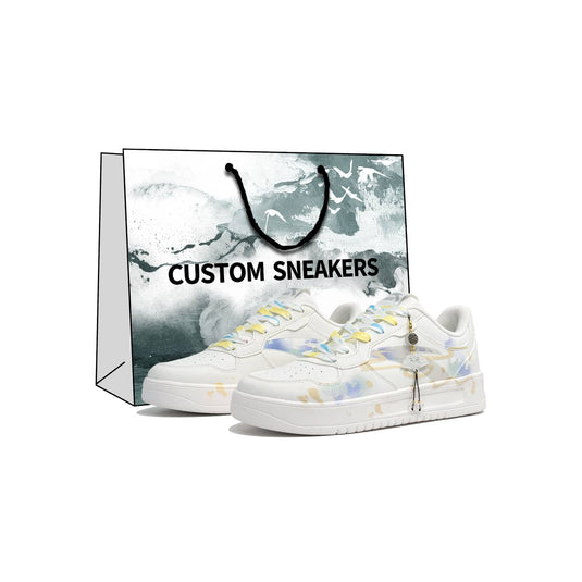 Autumn Verses – Unisex Skateboarding Low-Top Custom Shoes