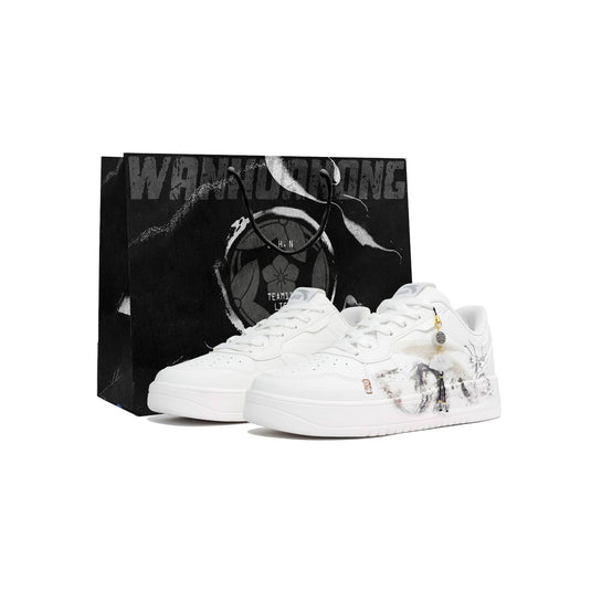 Wave-Leaping Dragon –Unisex Skateboarding Low-Top Custom Shoes