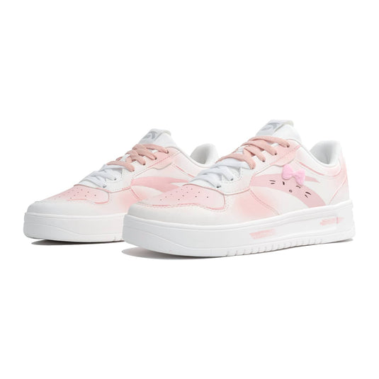 Sweetheart Kitty – Women's Skateboarding Low-Top Custom Shoes