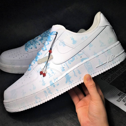 Color-Changing Calligraphy –Unisex Air Force 1 Low Custom