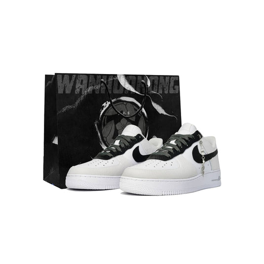 White Serpent Bond –Men's Air Force 1 Low Custom