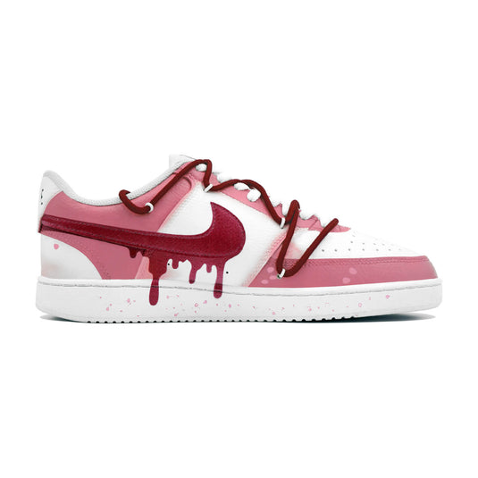Cheese Meltdown-Women's Court Low Custom