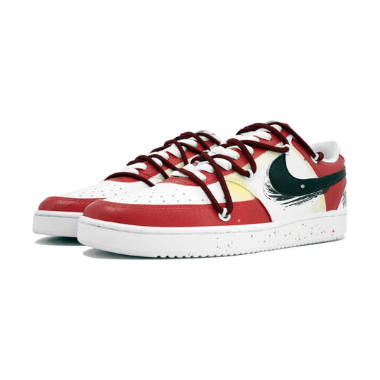 Chinese Character Loong 2-Unisex Court Low Custom