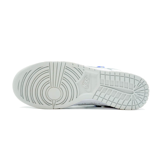 Blue Chinese Character Loong Pattern-Unisex Dunk Low Custom