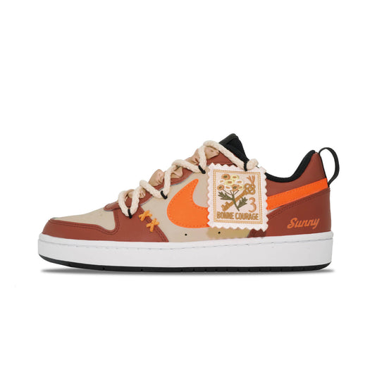 Chrysanthemum-Unisex Court Low Custom