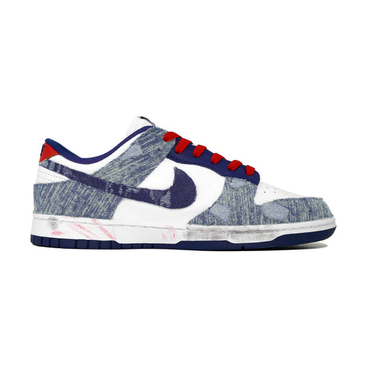 Denim Fabric-Women's Dunk Low Custom