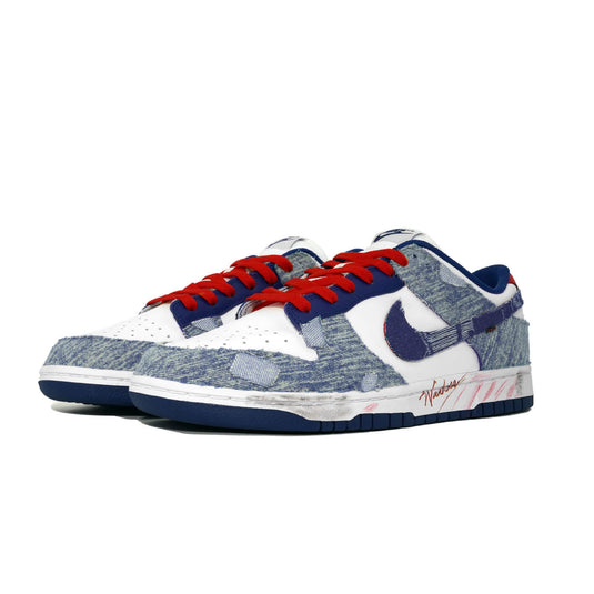 Denim Fabric-Women's Dunk Low Custom