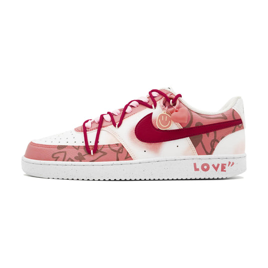 Hearts Intertwined-Women's Court Low Custom