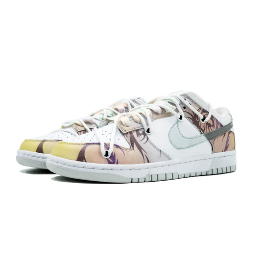 Loong Pattern Accents-Unisex Dunk Low Custom