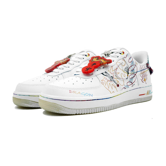 Loong-Shaped Lines-Unisex Air Force 1 Low Custom