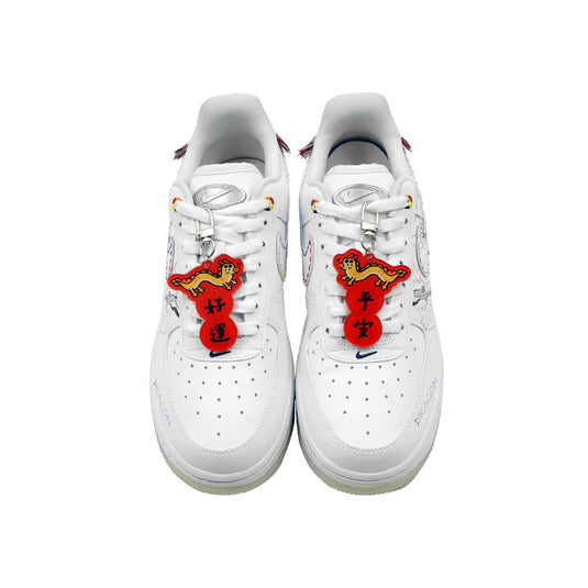 Loong-Shaped Lines-Unisex Air Force 1 Low Custom