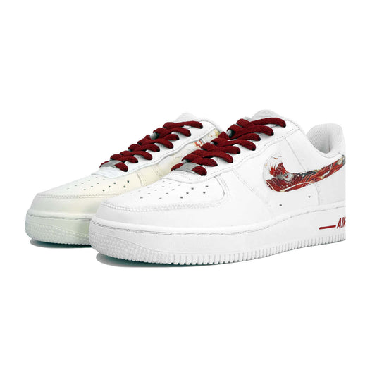 Loong and Tiger Motifs-Unisex Air Force 1 Low Custom