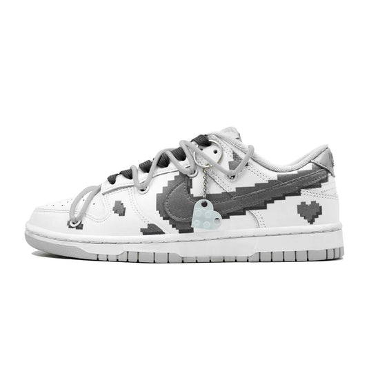 Pixelated Block-Unisex Dunk Low Custom